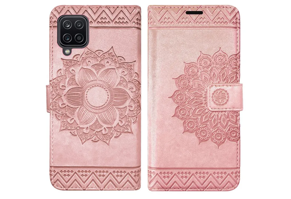 betterfon Handyhülle Handytasche für Samsung Galaxy A12 / M12 Klapphülle, Wallet Case mit Kartenfächern Magnetverschluss und weicher Innenhülle