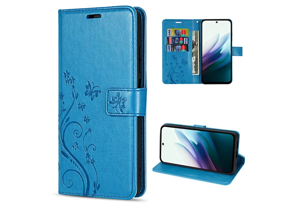 betterfon Handyhülle Handytasche für Xiaomi Redmi 15 4G / 5G Klapphülle mit Kartenfächern, Bookstyle-Hülle: Magnetverschluss 3 Kartenfächer & Standfunktion