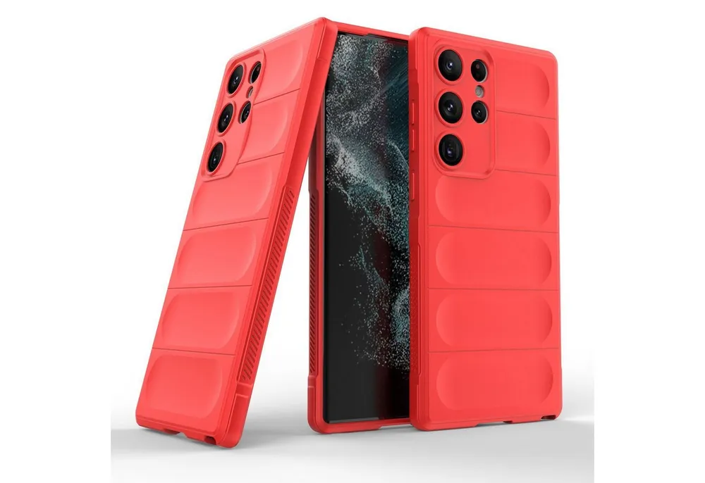 betterfon Handyhülle Outdoor Case für Samsung Galaxy S23 Ultra Back Cover Bumper TPU Case, Stoßfestes TPU, formstabil, flexibel & mit Kameraschutz