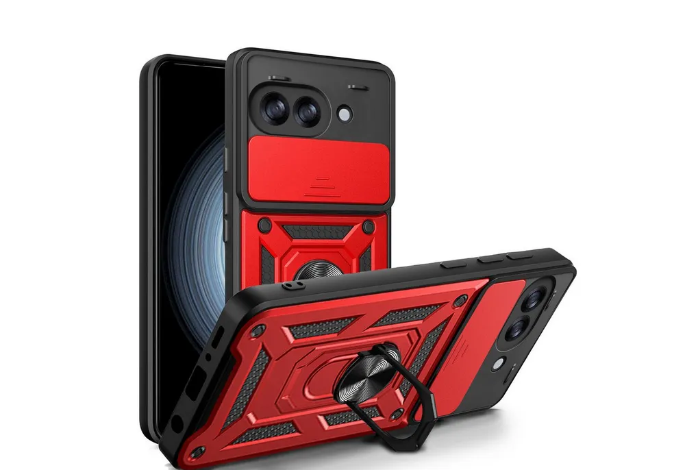 betterfon Handyhülle Panzer für Google Pixel 10a - Outdoor Case mit Kameraschutz, Outdoorhülle mit Ringhalter Smartstand und Silikonkern