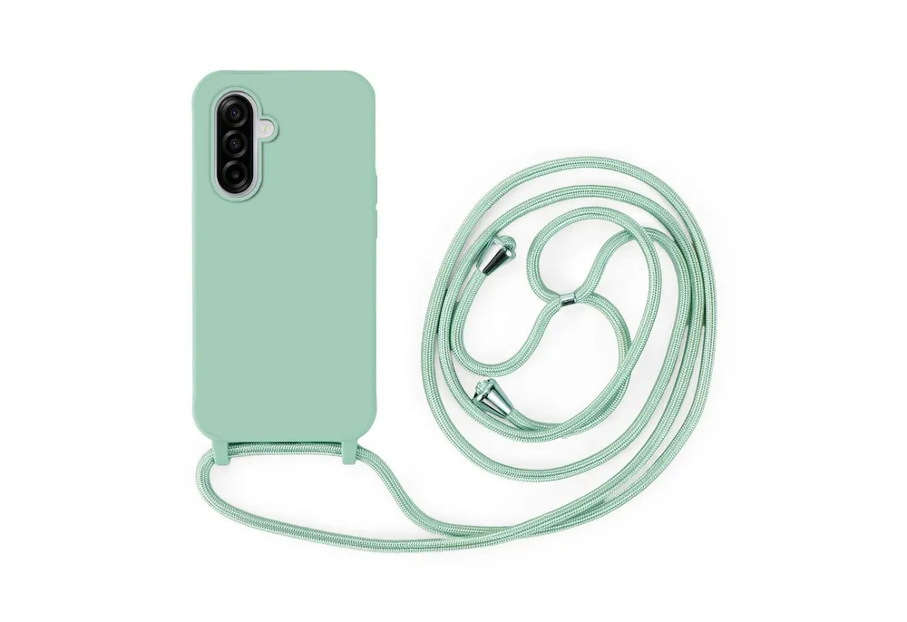 betterfon Handykette für Samsung Galaxy A17 mit Band & Kodel Smartphone Halskette Grün, Hände frei, mit Silikonhülle & Schnur für flexiblen Alltag