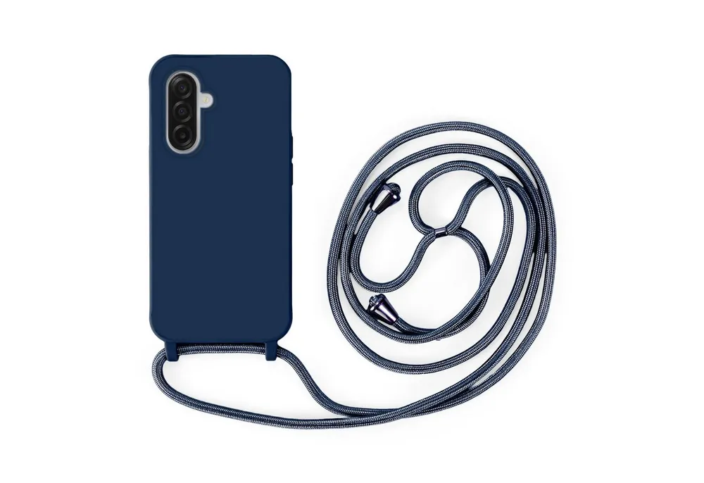 betterfon Handykette für Samsung Galaxy A17 mit Band & Kodel Smartphone Halskette Blau, Hände frei, mit Silikonhülle & Schnur für flexiblen Alltag