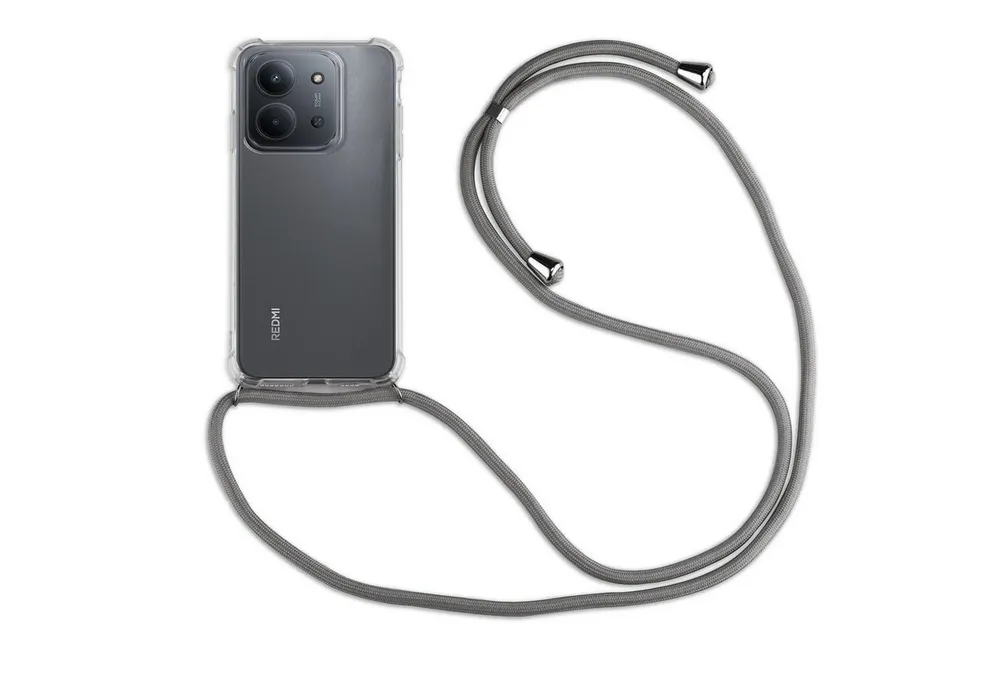 betterfon Handykette für Xiaomi Redmi 15C Handyhülle mit Band & Kordel Bumper, Hände frei - mit Silikonhülle & Schnur für flexiblen Alltag