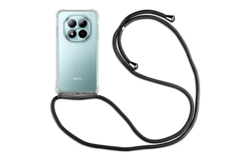 betterfon Handykette für Xiaomi Redmi Note 15 Serie Handyhülle mit Band & Kordel Kette in, Premium-Panzerung – stoßfest, kratzresistent & passgenau