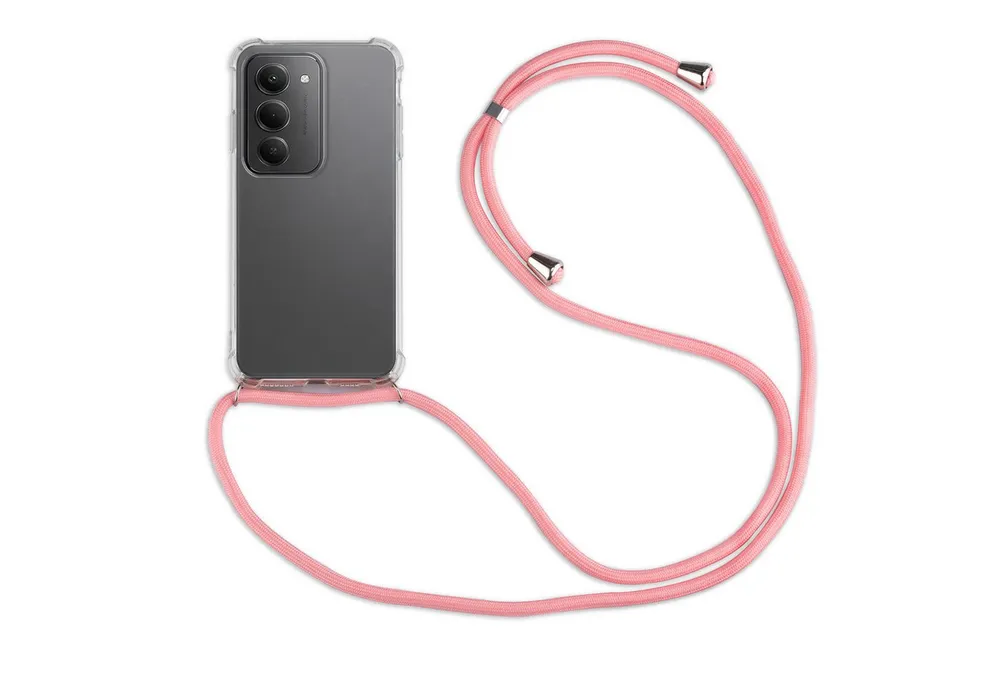 betterfon Handykette für Xiaomi Redmi 15 4G /5G Handyhülle mit Band & Kordel Bumper, Hände frei - mit Silikonhülle & Schnur für flexiblen Alltag