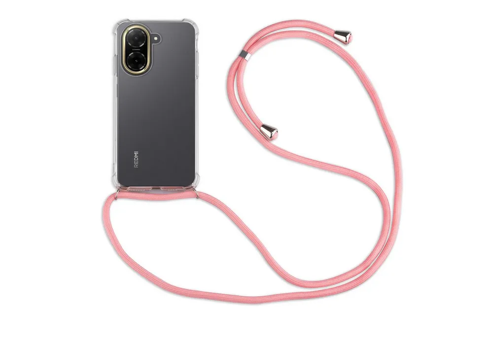 betterfon Handykette für Xiaomi Redmi A5 4G Handyhülle mit Band & Kordel Bumper, Premium-Panzerung – stoßfest, kratzresistent & passgenau