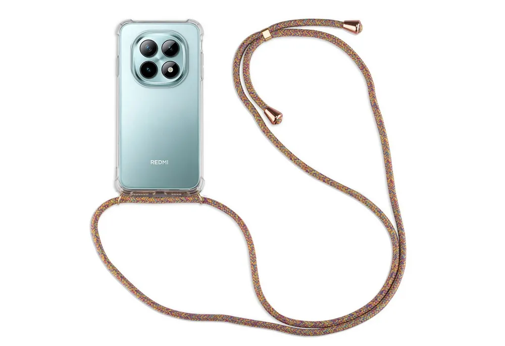 betterfon Handykette für Xiaomi Redmi Note 15 Serie Handyhülle mit Band & Kordel Kette in, Premium-Panzerung – stoßfest, kratzresistent & passgenau