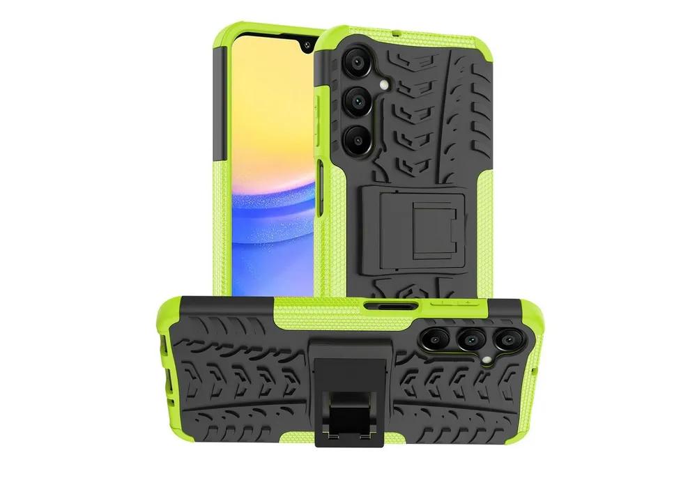 betterfon Smartphone-Hülle Outdoor Hülle für Samsung Galaxy A16 TPU Silikon Bumper Handytasche, 3-Schicht-Panzerung: Stoßfest, kratzresistent & passgenau