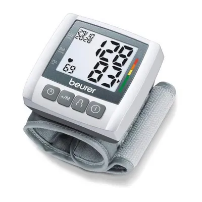 Blutdruckmessgerät Beurer BC54 Weiß Display Arrhythmieerkennung Akkustand