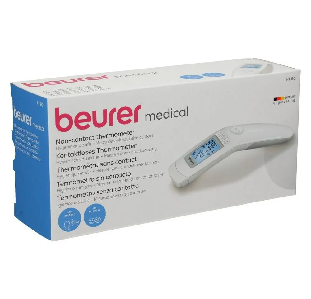 BEURER Stirn-Fieberthermometer BEURER FT90 kontaktloses Fieberthermometer