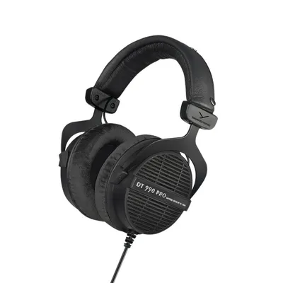 Kopfhörer Beyerdynamic DT 990 PRO kabelgebunden 3,5 mm Klinke Musikstudio Schwarz