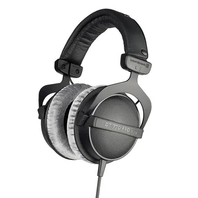 Beyerdynamic DT 770 PRO 80Ω Kopfhörer Kabelgebunden Kopfband Musik Schwarz