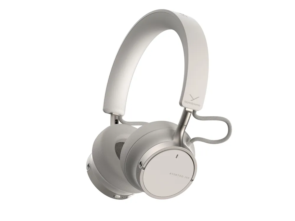 Aventho 100, Creme, Bluetooth On-Ear-Kopfhörer (00231981) On-Ear Kopfhörer