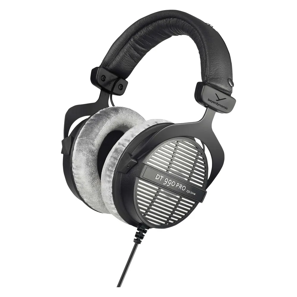 Beyerdynamic DT 990 PRO 250 Ω Kopfhörer Kabelgebunden Kopfband Musik Schwarz