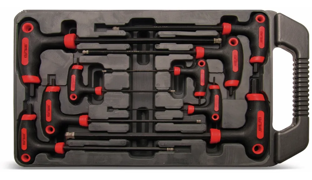 BGS TECHNIC T-Griff-Innensechskantschlüssel-Set
