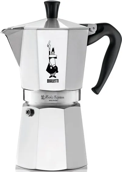 BIALETTI Espressokocher, 0,42l Kaffeekanne, Aluminium