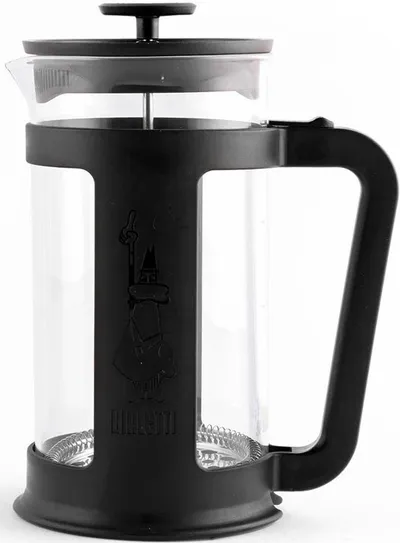BIALETTI Kaffeebereiter, 0,35l Kaffeekanne, hitzebeständiges Borosilikatglas