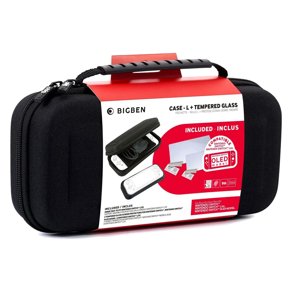Classic Black Nintendo Switch Lite Transporttasche schwarz
