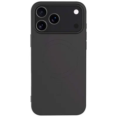 Bigben Connected Silikon MagSafe Hülle Schwarz Soft-Touch für iPhone 17 Pro Max