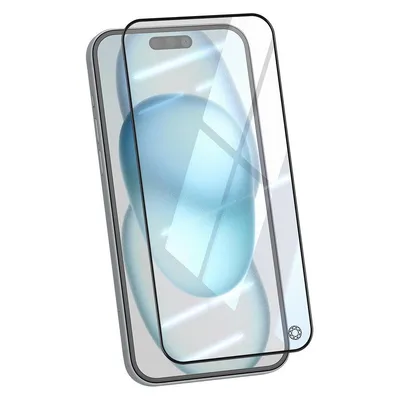 Bigben Connected Glas-Folie 3D Anti-impact (1 Stk., Apple iPhone 15 Plus)