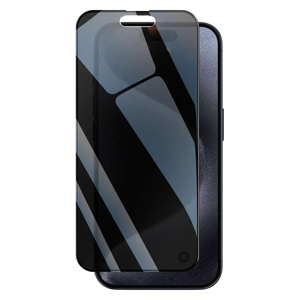 Bigben Connected Organische Folie 2.5D Spy (1 Stk., Apple iPhone 15 Pro)