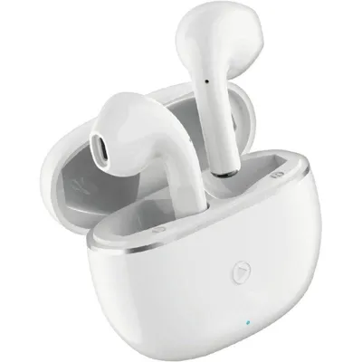 Kopfhörer BigBen Connected F148182 kabellos Bluetooth TWS Sprachsteuerung IPX4 Weiß