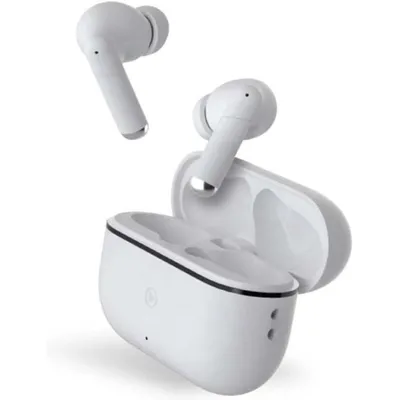 Kopfhörer Force Play III kabellos Bluetooth mit Geräuschunterdrückung, wasserdicht, weiß