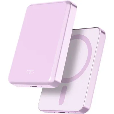 Powerbank BigBen Connected F152517 Magnetisch 5000mAh 15W MagSafe Qi USB-C Rosa