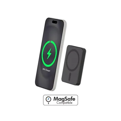 Powerbank BigBen Connected F152514 Magnetisch 5000mAh 15W MagSafe Qi Schwarz