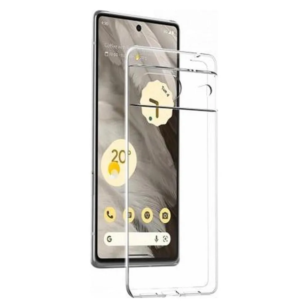 Bigben Connected Coque Google Pixel 7a Souple Transparent