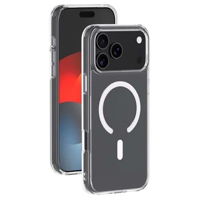 BigBen COVMAGIP17PM Hybrid TPU+PC Transparent Stoßfest Hülle für iPhone 17 Pro Max
