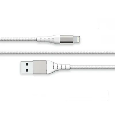 Lightning Kabel BigBen FPLIAMFI2MRW 2m USB A 12W Weiß