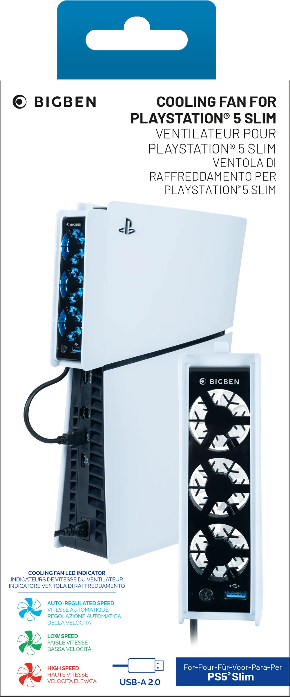 Lüfter [white/black] für PS5 Slim