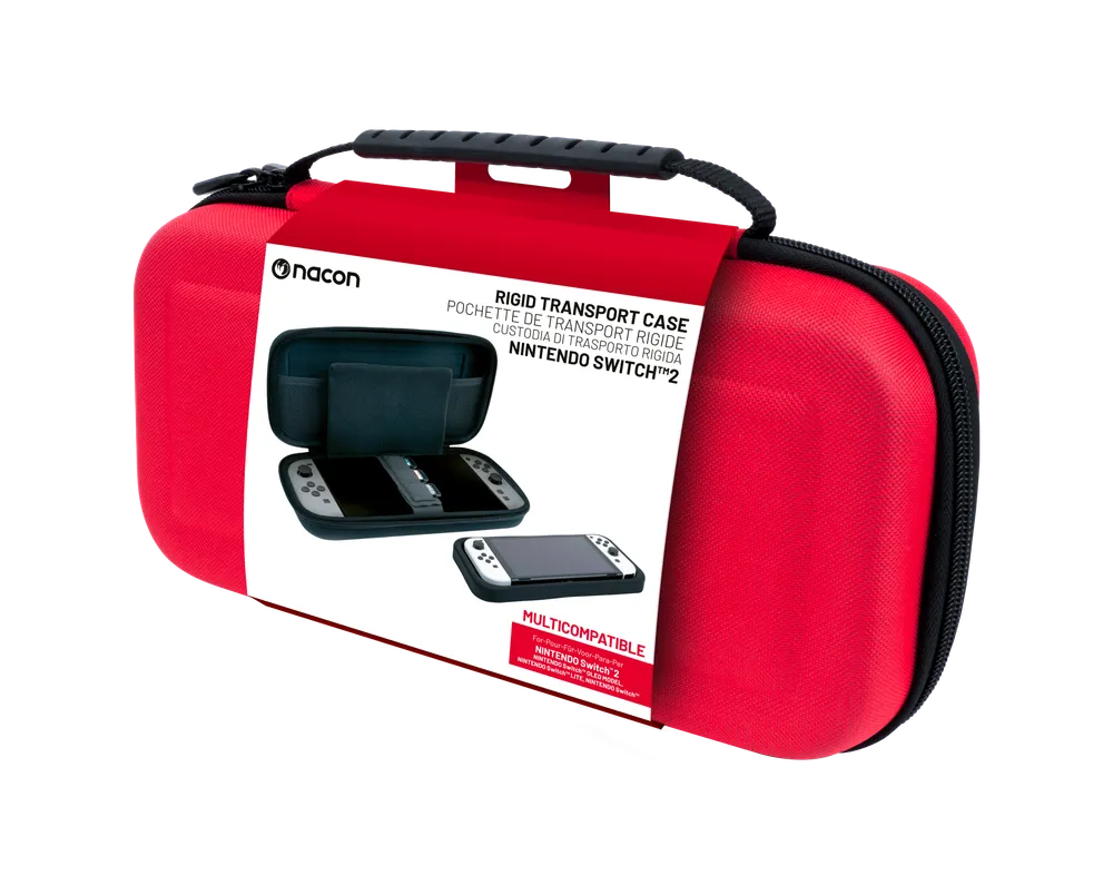 Nintendo Switch 2 Tasche Classic, Rot, Größe L