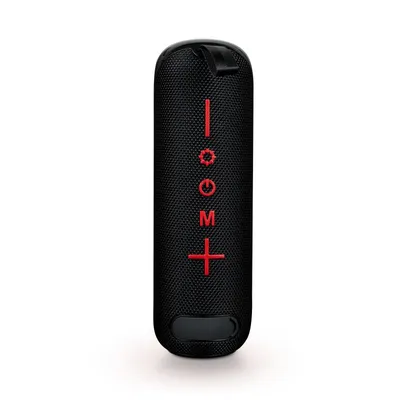 Tragbarer Bluetooth-Lautsprecher BigBen Tube mit Lichteffekten 30 W