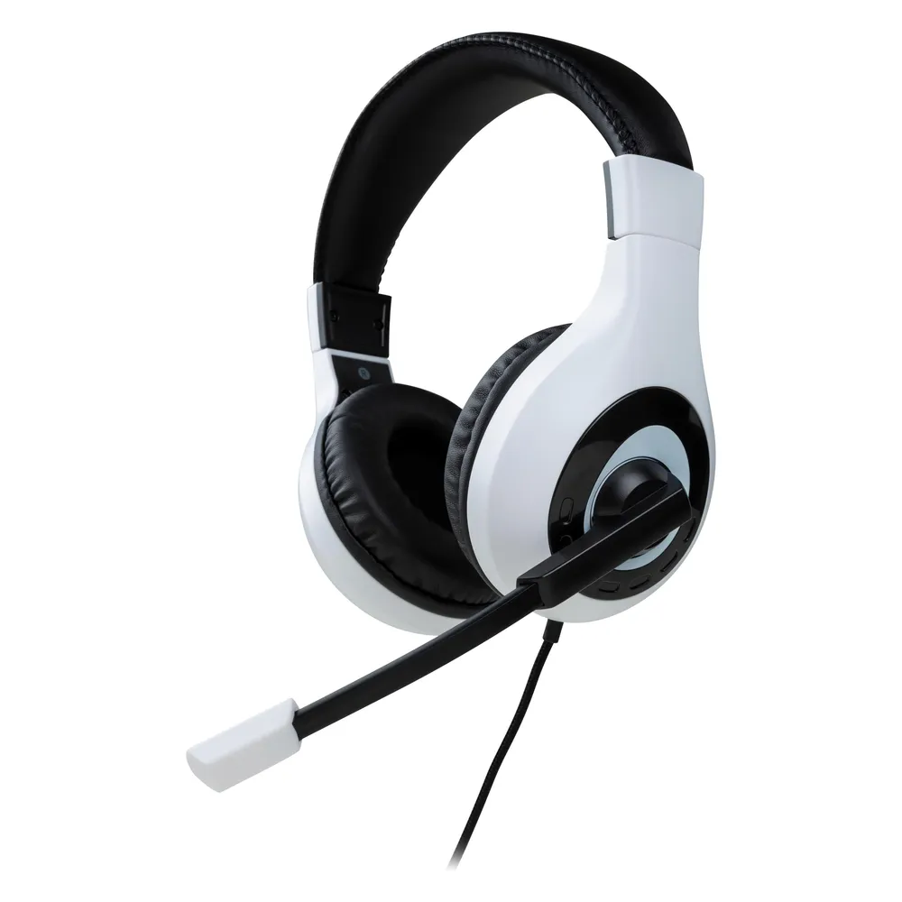 Big Ben Headset Weiß Kabelgebundene Stereo-Kopfhörer für PS4/PS5 Weiß