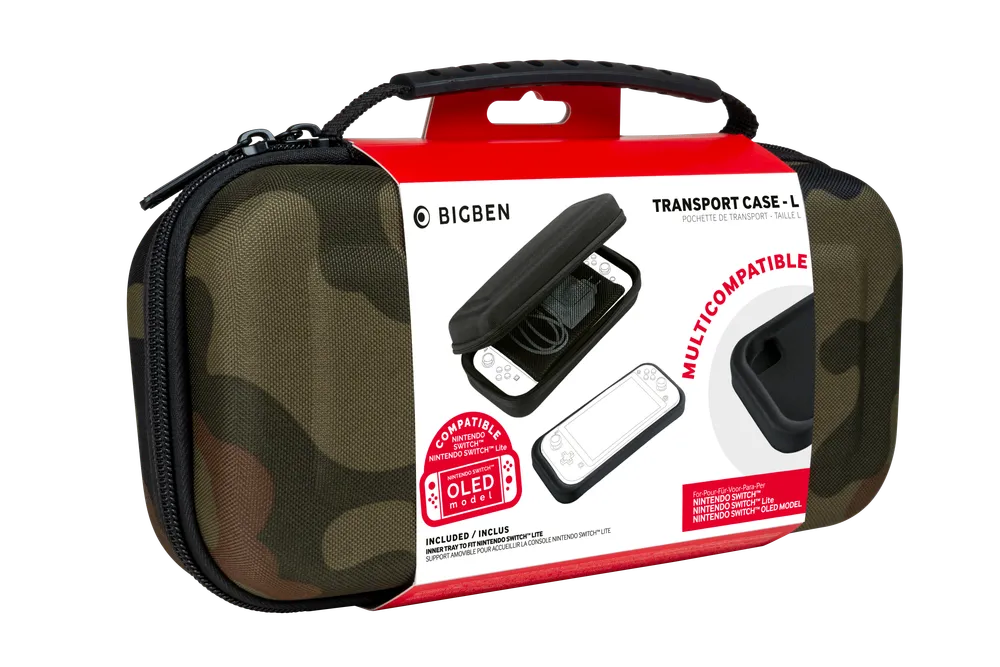 Switch Transport Case, Camo Green