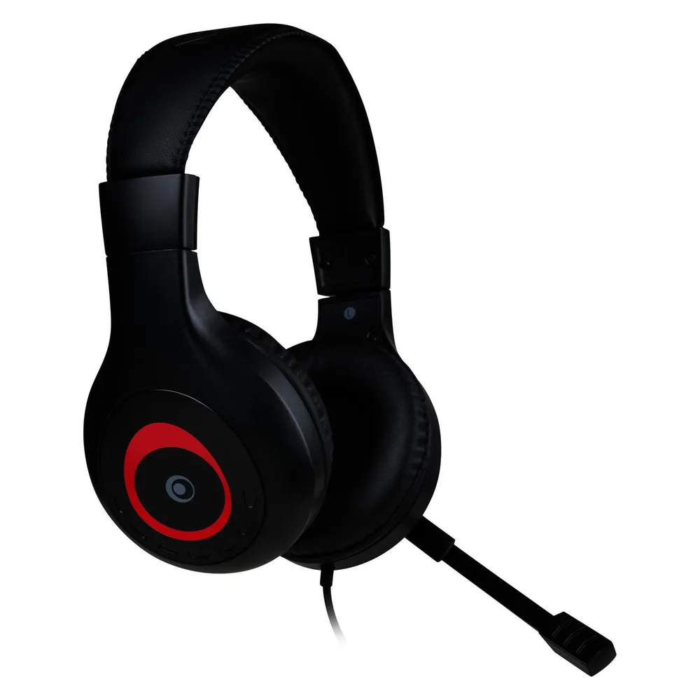Wired Stereo Headset schwarz/rot