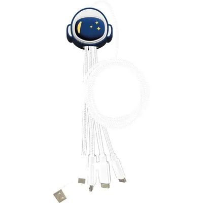 Handykabel BIGBEN YKCBLANDYXXLASTROW USB C USB A Micro USB Lightning 1m Kunststoff