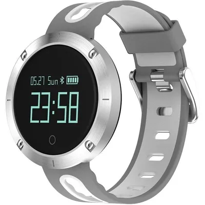 Billow XS30GW Bluetooth 25mm OLED Grau Weiss Wasserdicht IP67 Herzfrequenzmesser M