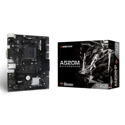 Mainboard Biostar A520MHP AMD AM4 DDR4 64GB micro ATX Mainboard Biostar A520MHP AMD AM4 DDR4 64GB micro ATX