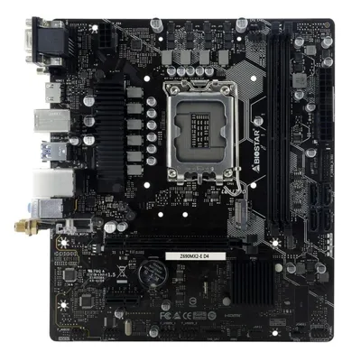 Motherboard Biostar Z690MX2-E D4 Intel Z690 LGA1700 DDR4 Micro ATX 2.5GbE RAID