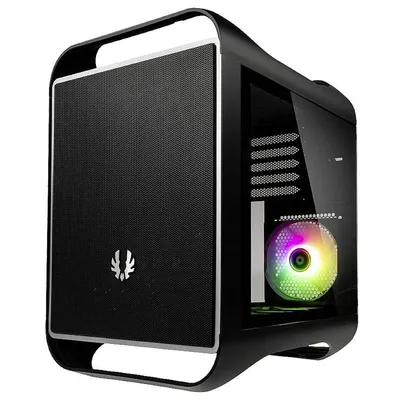 BitFenix Prodigy M 2022 ARGB gehärtetes Glas USB-C Schwarz