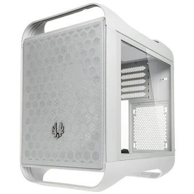 BitFenix Prodigy M 2022 Tempered Glass USB-C Weiß