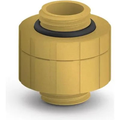 Wasserkühlung Bitspower BPM-ATRG-GD Stardust-Gold Adapter Drehbar 360°