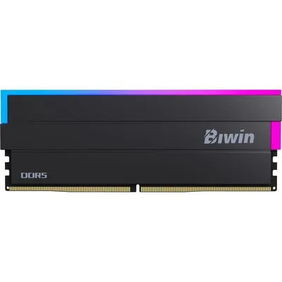Arbeitsspeicher Biwin Black Opal DW100 48GB 2x24GB DDR5 6000MHz CL28 RGB Schwarz Dual Kit Intel XMP AMD EXPO