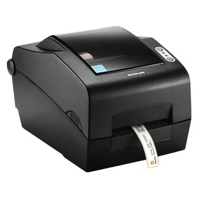 Etikettendrucker Thermotransfer USB Bixolon SLP-TX400 Schwarzweiß Hochleistung