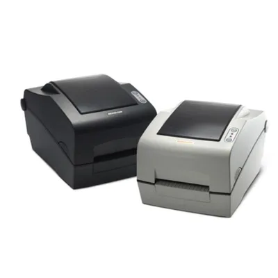 Etikettendrucker Thermotransfer USB Bixolon SLP-TX400 Schwarzweiß Hochleistung