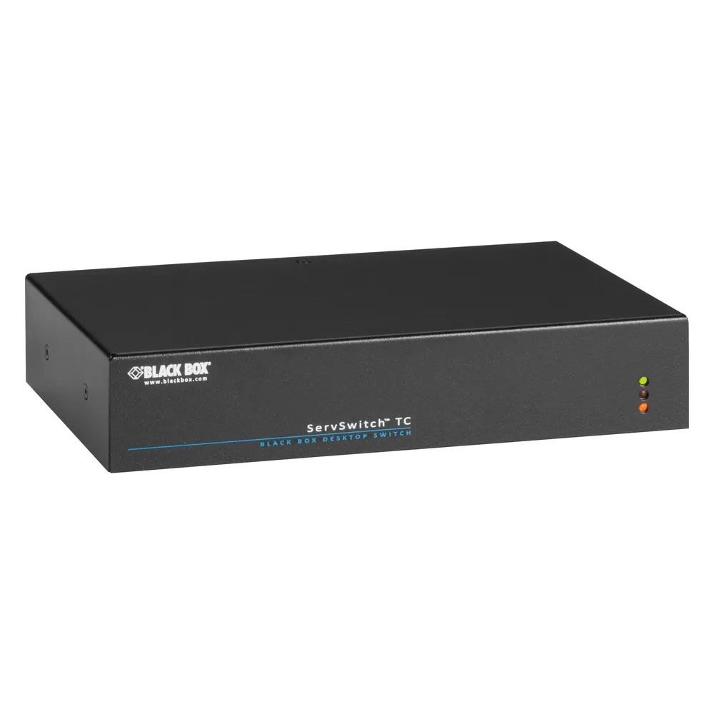 KVM Switch Black Box ACX1004A-HID2 4 Ports USB VGA Schwarz