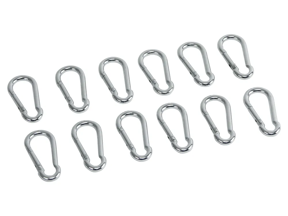 BLACK & DECKER, Karabiner-Set, 12-teilig